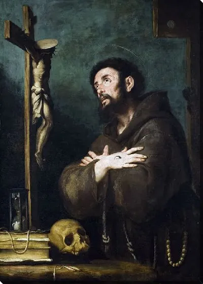 Картина Святой Франциск в экстазе