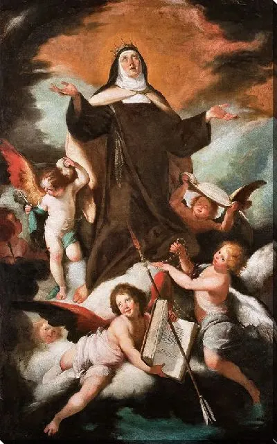 Картина Святая Тереза ​​во славе