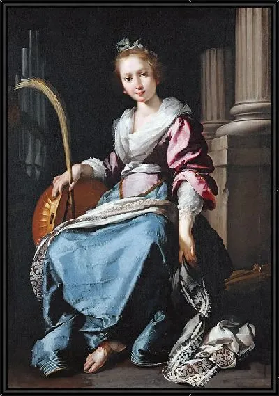 Картина Святая Цецилия