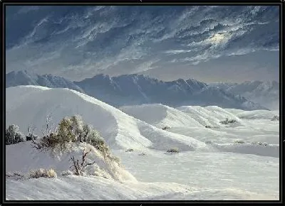 Картина Зимний пейзаж (Winter landscape) №7