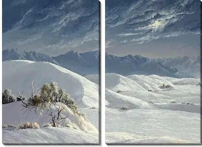 Зимний пейзаж (Winter landscape) №7