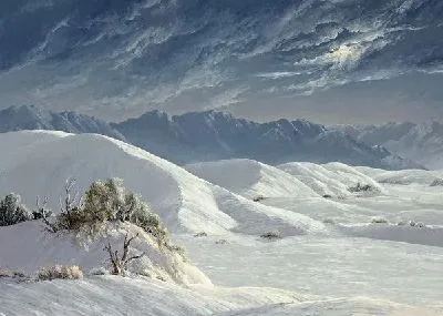 Картина Зимний пейзаж (Winter landscape) №7