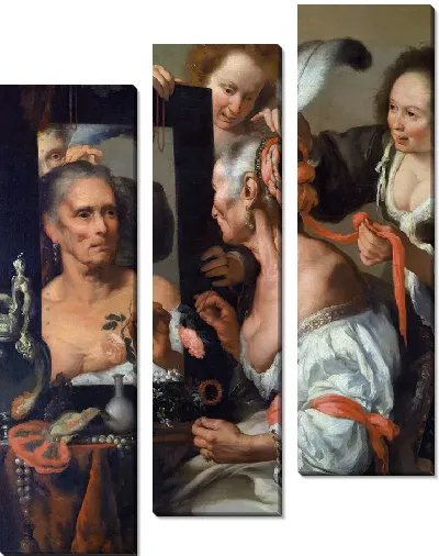 Картина Тщеславие (Старая Кокетка)