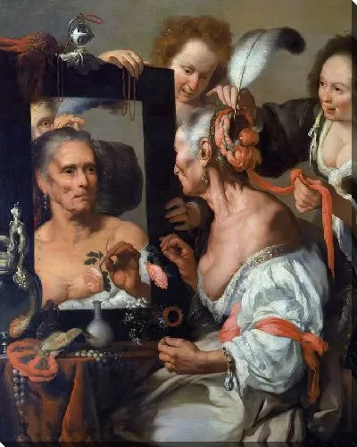 Картина Тщеславие (Старая Кокетка)