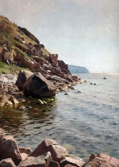 Картина Берег озера (The shore of the lake) №2