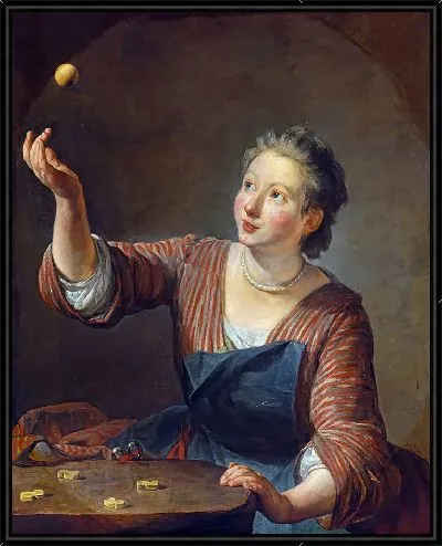 Картина Игра в бабки