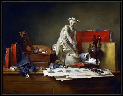 Атрибуты искусств и награды, которые им присуждаются