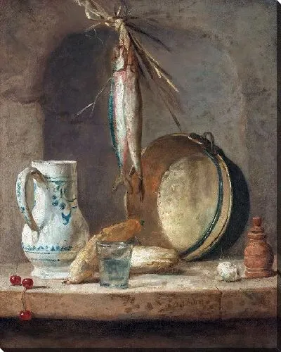 Картина Натюрморт с селедкой