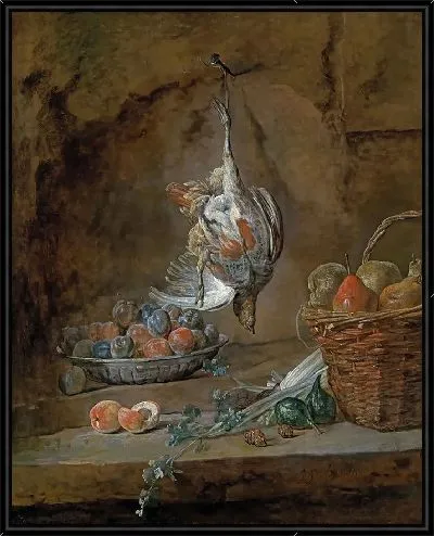 Картина Натюрморт с мертвой куропаткой