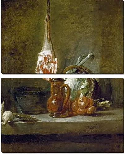 Картина Натюрморт с бараньей ногой