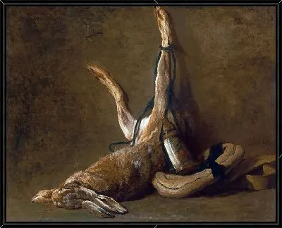 Натюрморт с зайцем