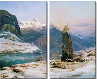 Зима в Согне-фьорде