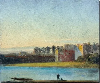 Картина Вид на Эльбу