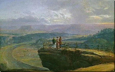 Картина Вид с Бастай