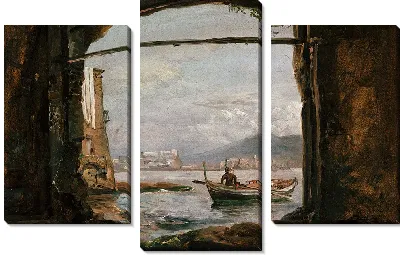 Вид из грота близ Позиллипо