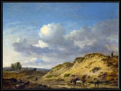 Холмистый пейзаж (The hilly landscape)