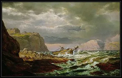 Кораблекрушение у берегов Норвегии