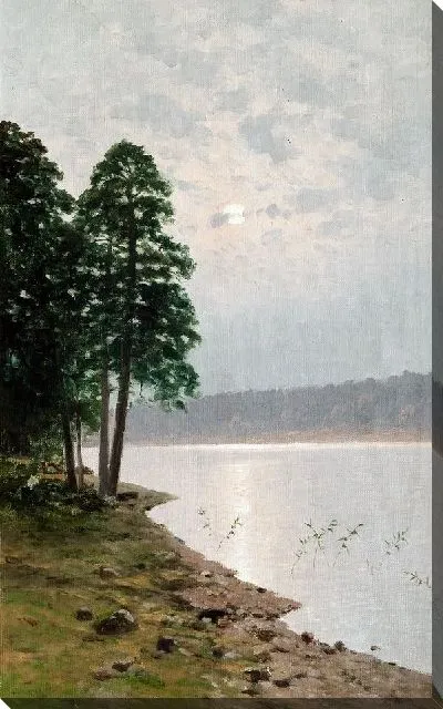 Картина Берег озера (The shore of the lake) №3