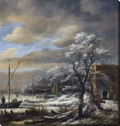 Картина Зимний пейзаж-1