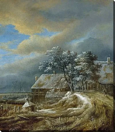 Картина Зимний пейзаж