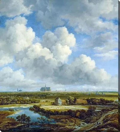 Вид на Харлем с отбеливающими площадками-1