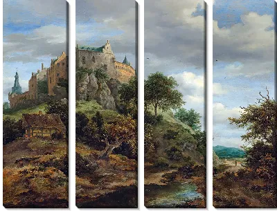 Вид на замок Бентхайм