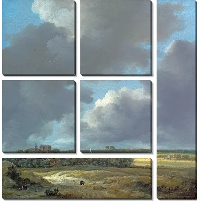 Картина Вид на Алкмар