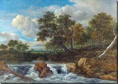 Картина Пейзаж с водопадом