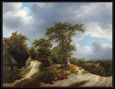 Картина Сельская местность