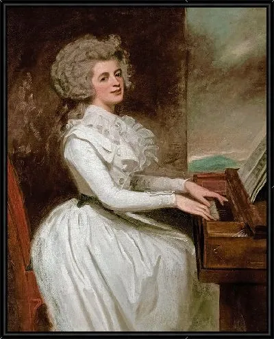 Картина Шарлотта, миссис Томас Райкс