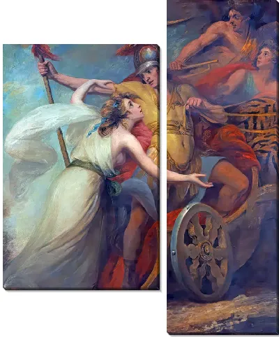 Картина «Триумф милосердия» из «Оды милосердию» Коллинза