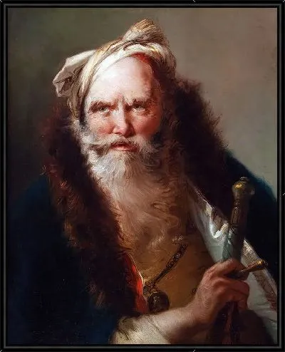 Картина Портрет старика с мечом