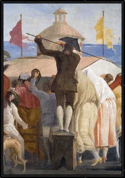 Картина Новый Свет, деталь-1