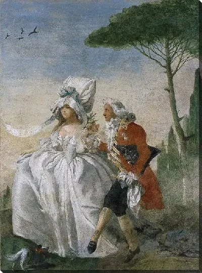 Картина Менуэт на вилле