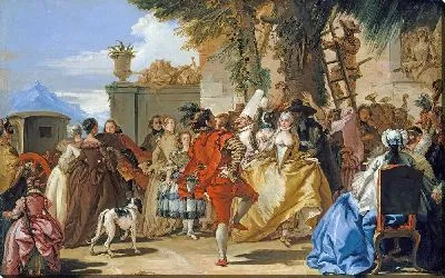 Картина Танец в деревне