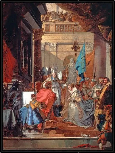 Картина Свадьба Фридриха Барбароссы и Беатрисы Бургундской