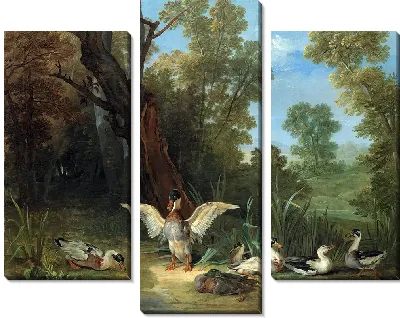 Картина Утки отдыхают на солнце