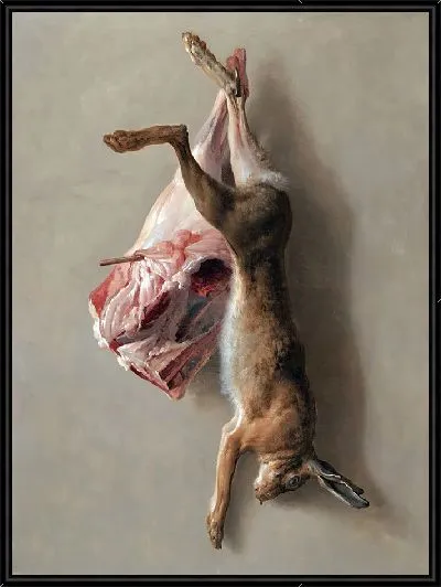 Картина Заяц и баранья нога