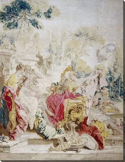 Картина «Туалет Психеи» из серии гобеленов «История Психеи»