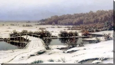 Зимний пейзаж (Winter landscape) №8