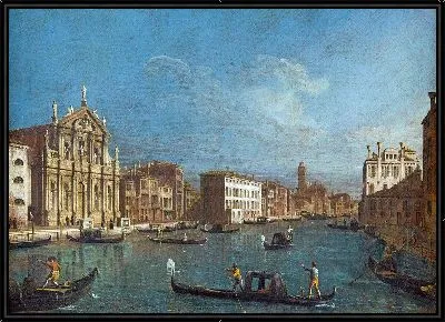 Картина Венеция, Гранд-канал, вид на северо-восток от церкви Босых Кармелитов