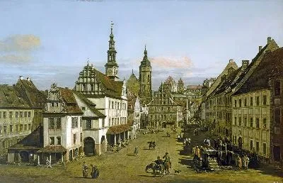 Рынок в Пирне