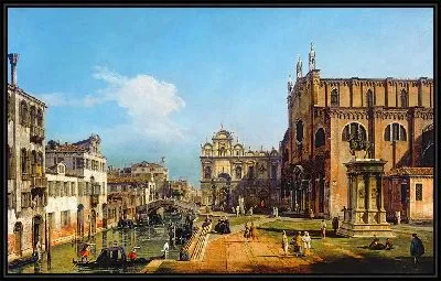 Картина Поле СС. Джон и Пол, Венеция