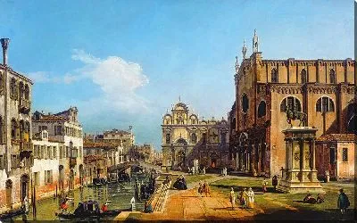 Картина Поле СС. Джон и Пол, Венеция