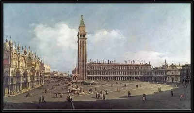Картина Площадь Сан-Марко, Венеция