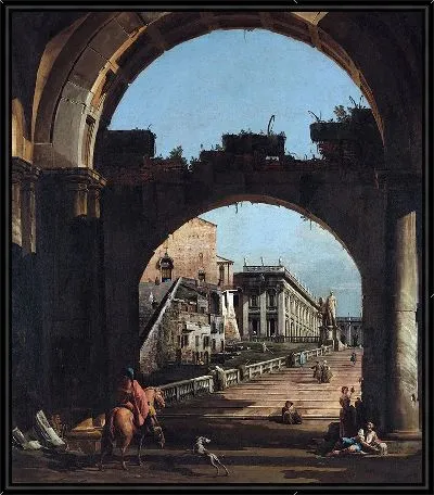 Картина Каприз с Капитолийским холмом