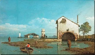 Картина Каприччио Лагуна, Венеция