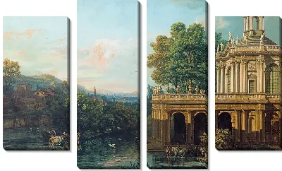 Архитектурный каприз с дворцом