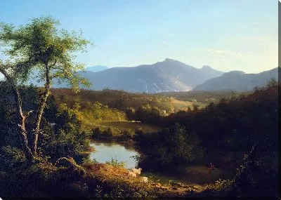 Картина Вид возле деревни Катскилл