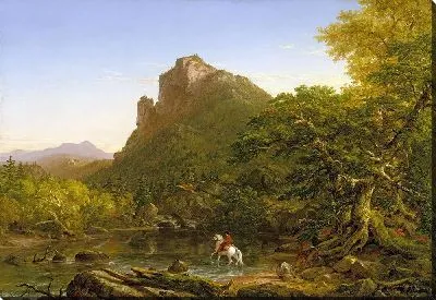 Картина Горный брод